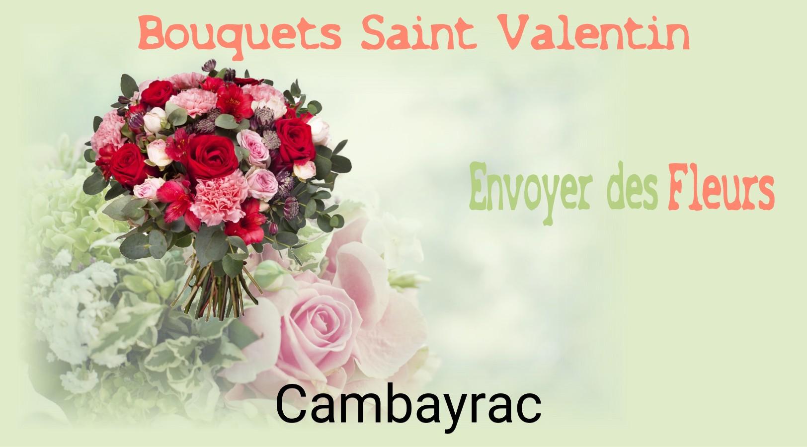 Roses de Saint-Valentin livrées à Cambayrac